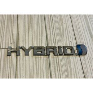 2008-2011 GENUINE TOYOTA HIGHLANDER FRONT FENDER NAME NO-1 "HYBRID" 75361-48050